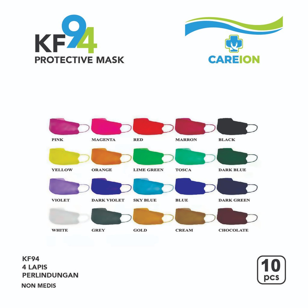 Jual masker kf94 hitam dan putih dari toko atama.olsho0 dengan harga rp 20.000. MASKER KF94 MASKER KF 94 MASKER KOREA 4PLY ISI 10pc