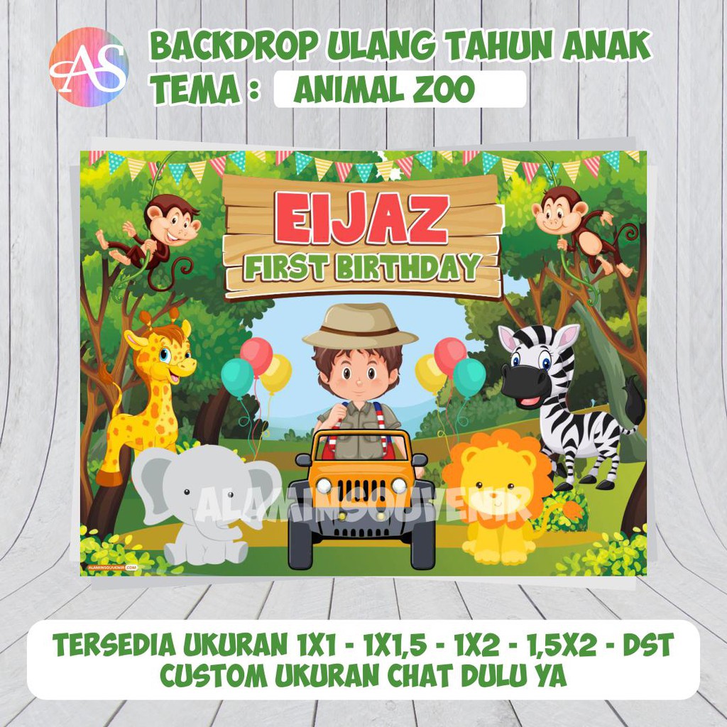 Dengan ukuran template siap pakai untuk setiap platform online, anda juga akan selalu mendapatkan dimensi yang tepat. Spanduk Backdrop Ulang Tahun Custom Ukuran 2 X 1 5 Shopee Indonesia