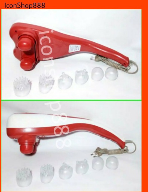 S8S Double Head Alat Pijat Elektrik Getar 2 Kepala / Alat Terapi Pijit  Punggung Paha Dan Pinggang - Besar | Shopee Indonesia