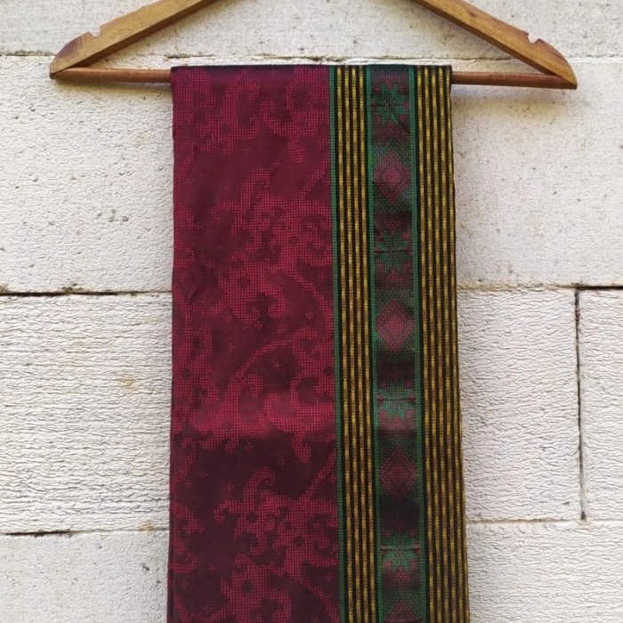 Jual tenun songket tenun ikat troso | kain tenun jepara batik songket baron  1D AT008 Indonesia|Shopee Indonesia