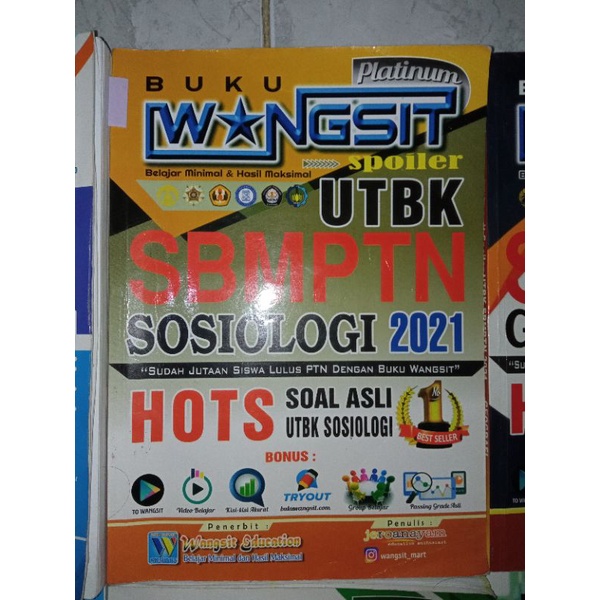 Karena disini kami ingin berbagi semua hal tentang utbk, baik soal maupun materi. Preloved Buku Wangsit Soshum Tps Tka 2021 Ganesha Operation The King Sbmptn Shopee Indonesia