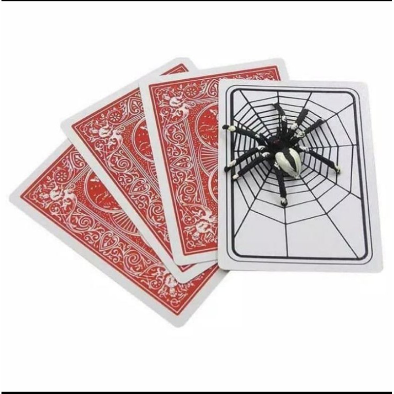 Jual alat sulap spider card web Indonesia|Shopee Indonesia