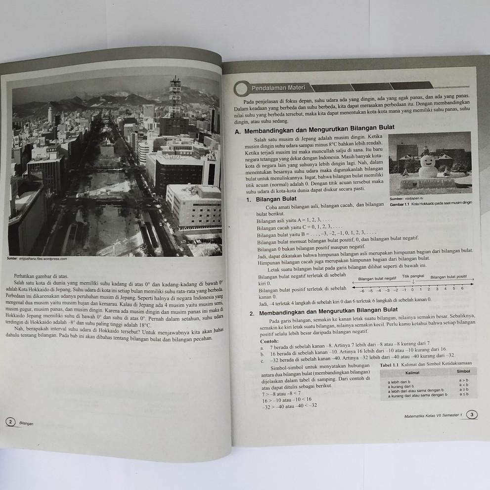 Kumpulan soal ipa smp kelas 7 semester 1 didno76 com. Buku Lks Matematika Smp Kelas 7 Semester 1 K13 Intan Pariwara Kode 42 Shopee Indonesia