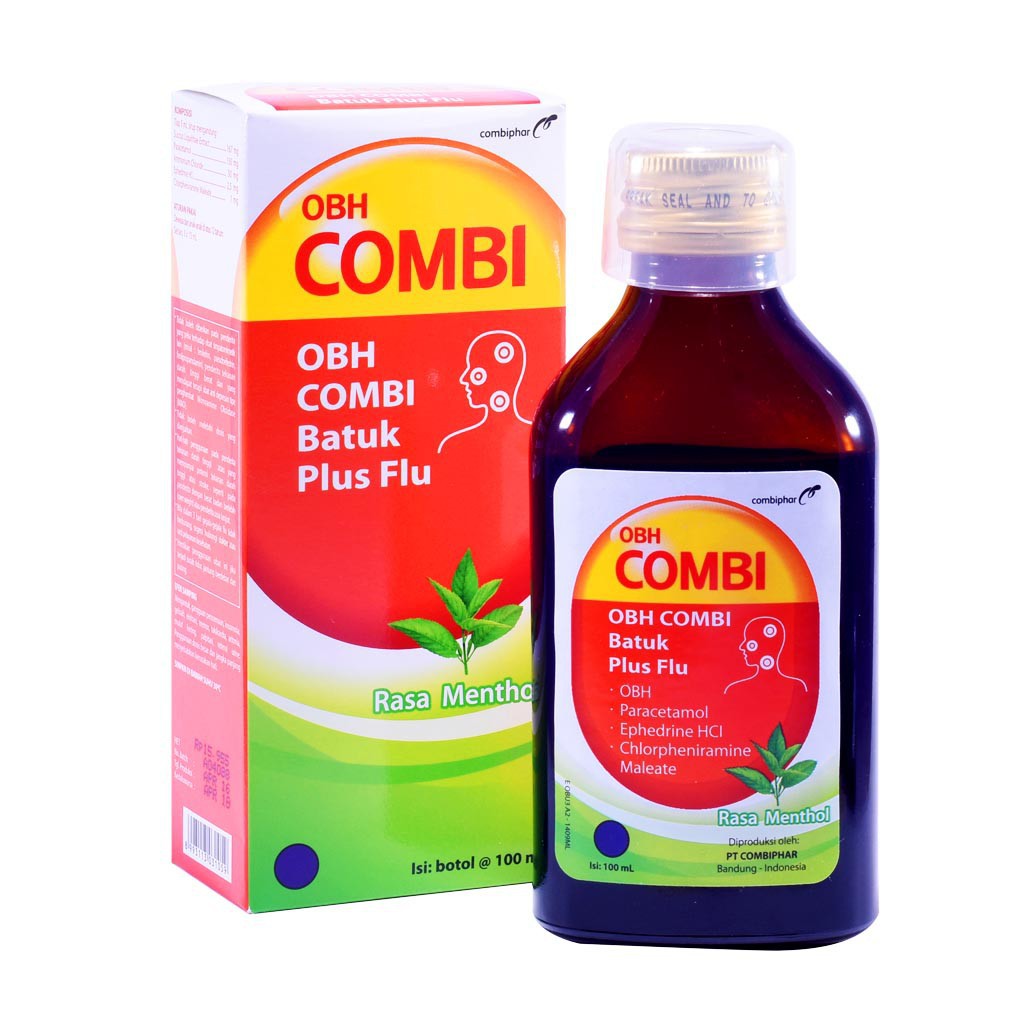 Beli online obh combi batuk plus flu rasa madu sirup 100 ml dengan harga terbaik mulai dari rp 17514. Obh Combi Plus Batuk Flu Menthol 100 Ml Shopee Indonesia