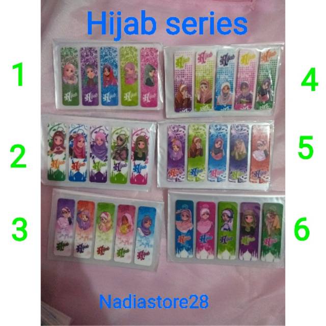 Sticky notes hijabers hijab plastik memo pembatas buku gh 301061 shopee indonesia. Pembatas Buku Hijab Shopee Indonesia