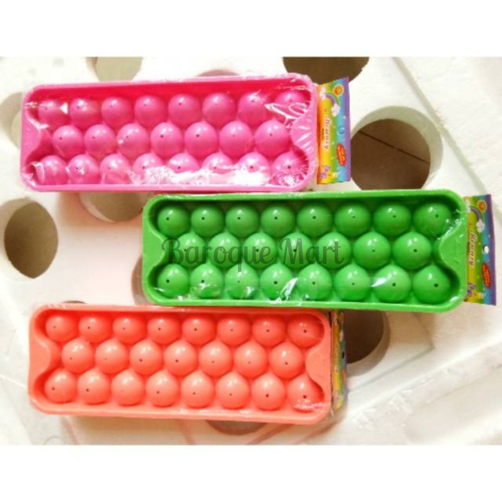 Jual Cetakan Es Batu Bentuk Bulat Puding Coklat Jelly Ager Plastik Telur  Puyuh Lucu Baroque Mart Indonesia|Shopee Indonesia