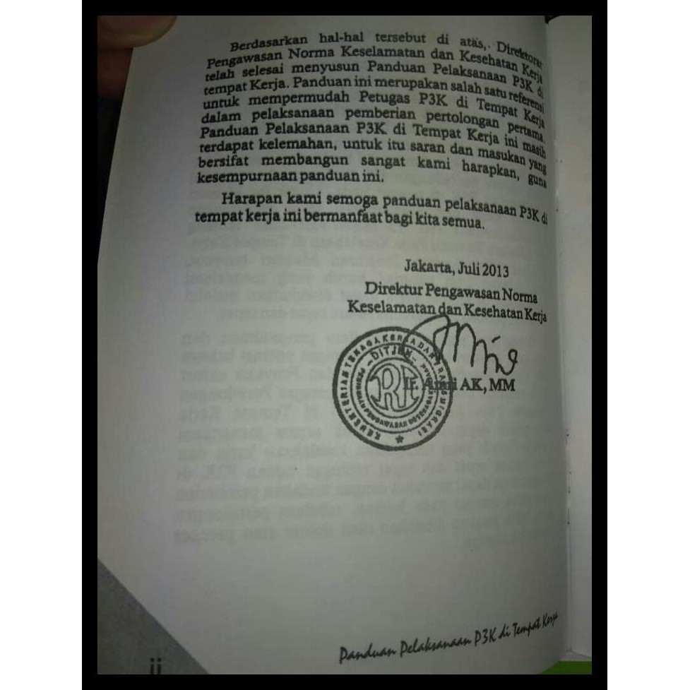 Tata cara pelaksanaan p3k di tempat kerja 2. Big Sale Buku Panduan P3k Di Tempat Kerja Shopee Indonesia