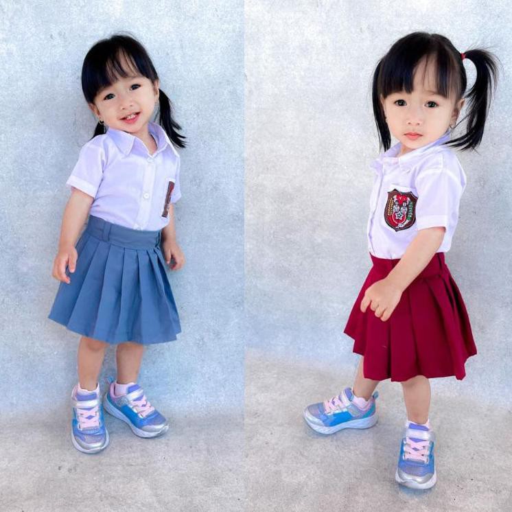 Jual Sudah READY.. baju seragam SD SMA bayi batita balita anak laki-laki  perempuan ukuran kecil Indonesia|Shopee Indonesia