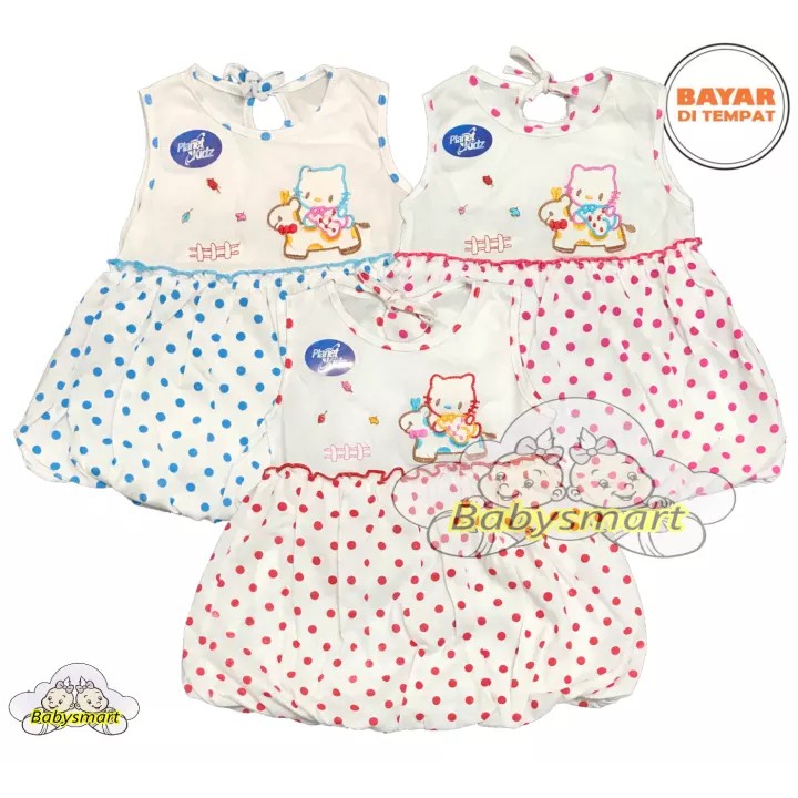 Dibuat dengan teknik printing digital terkini yaitu teknik dtg (direct to garment). Harga Ballon Dress Bayi Hello Kitty Terbaru September 2021 Biggo Indonesia