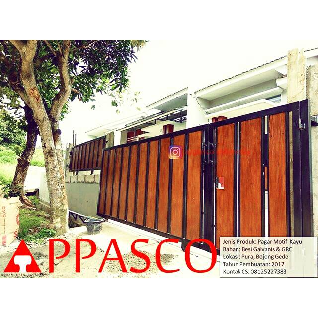 60 contoh model desain pagar rumah minimalis modern terbaru keberadaan pagar pada sebuah rumah merupakan . Jual Pagar Motif Kayu Harga Terbaik Maret 2022 Shopee Indonesia