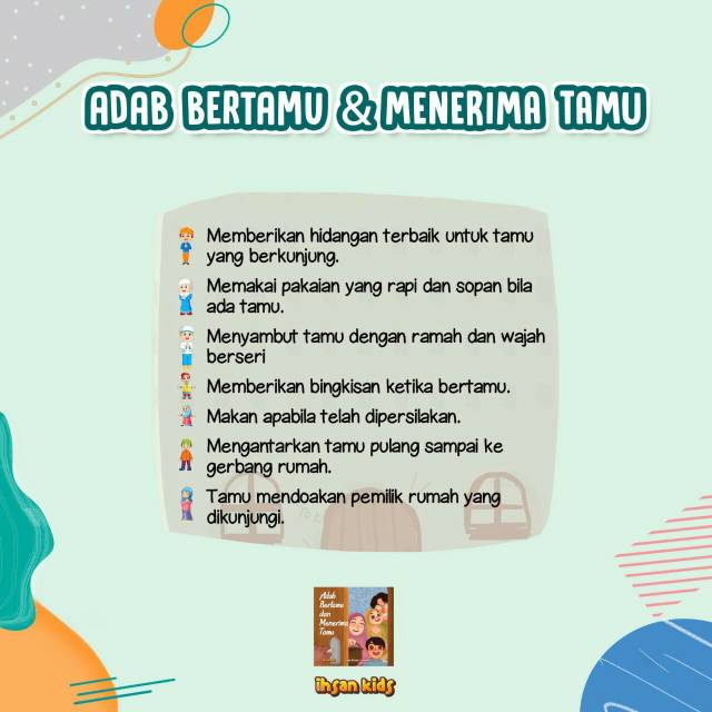 Buku anak ADAB BERTAMU &amp; MENERIMA TAMU | Shopee Indonesia