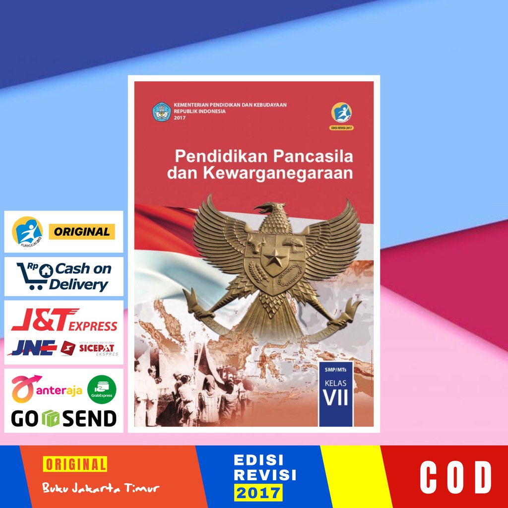 Sedangkan buku siswa sebagai panduan aktifitas pembelajaran yang diarahkan agar siswa aktif dalam mengikuti proses pembelajaran melalui kegiatan mengamati, menanya, menalar, mencoba, berdiskusi serta meningkatkan kemampuan berkomunikasi baik antar teman maupun dengan gurunya. Buku Pkn Ppkn Kelas 7 Kurikulum 2013 Edisi Revisi 2017 Shopee Indonesia
