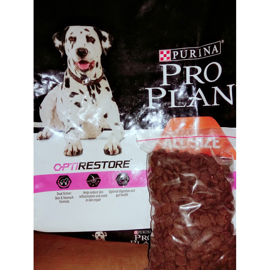 Dog Food Proplan All Size Adult Sensitive Skin &amp; Stomach Kemasan 1 kg Makanan  Anjing repacking 1kg | Shopee Indonesia