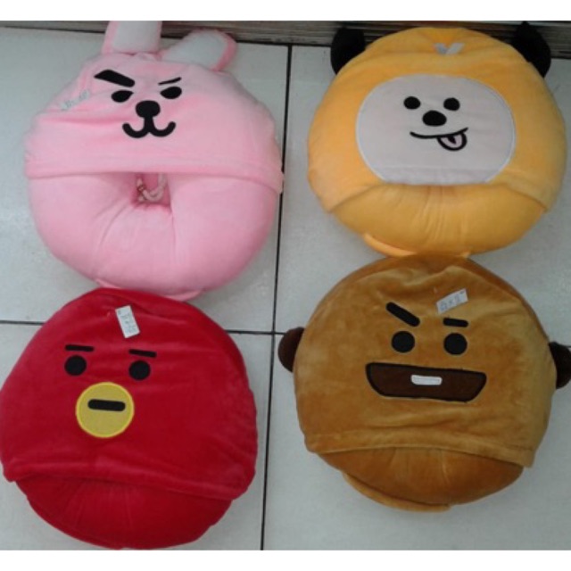 Store · game · bt21 festival · bt21 baby. Boneka Bantal leher dan pelindung kepala karakter BT21