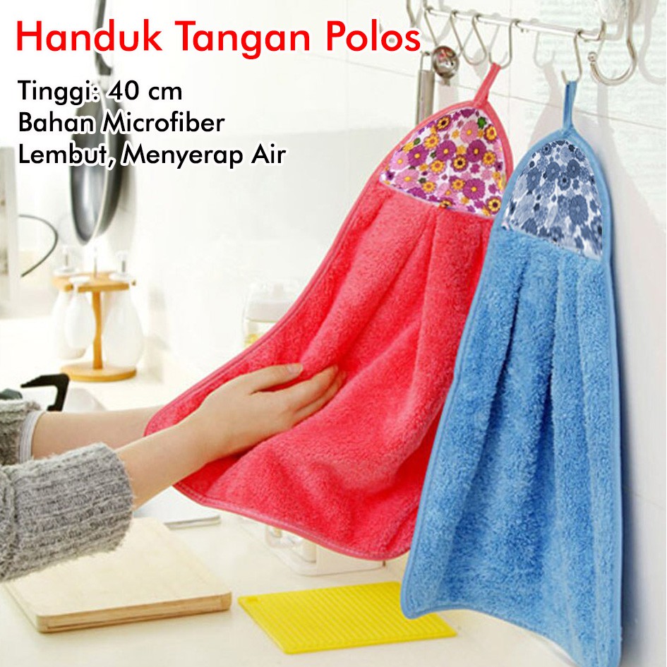 HANDUK TANGAN POLOS | Shopee Indonesia
