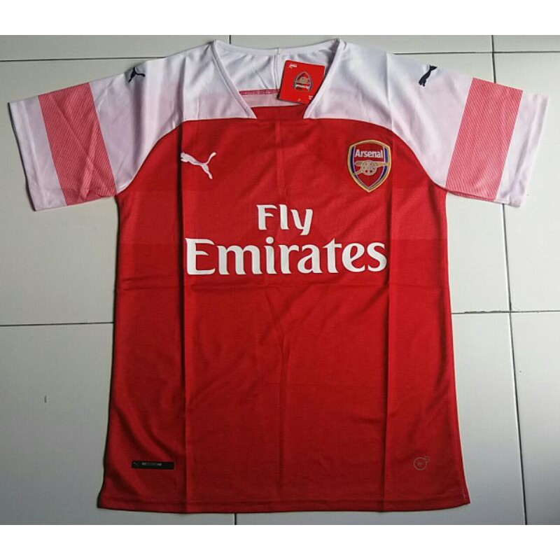 ⚽ = ❤️ jerseys with official print. Jersey Arsenal Home 2018 2019 Shopee Indonesia
