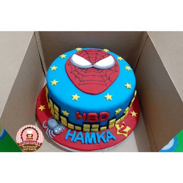 0888 242 7878 jual kue ulang tahun spiderman anak di jakarta toko kue ulang tahun . Birthday Cake Spiderman Kue Ulang Tahun Kue Ultah Anak Shopee Indonesia