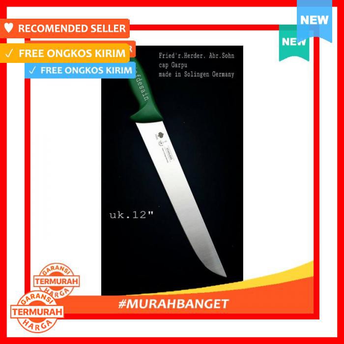 Pisau sembelih buatan jerman, pisau sembelih cap garpu,. Pisau Sembelih Cap Garpu Asli 12 Inci Made In Solingen Germany Original Pisau Gunting Dapur Shopee Indonesia