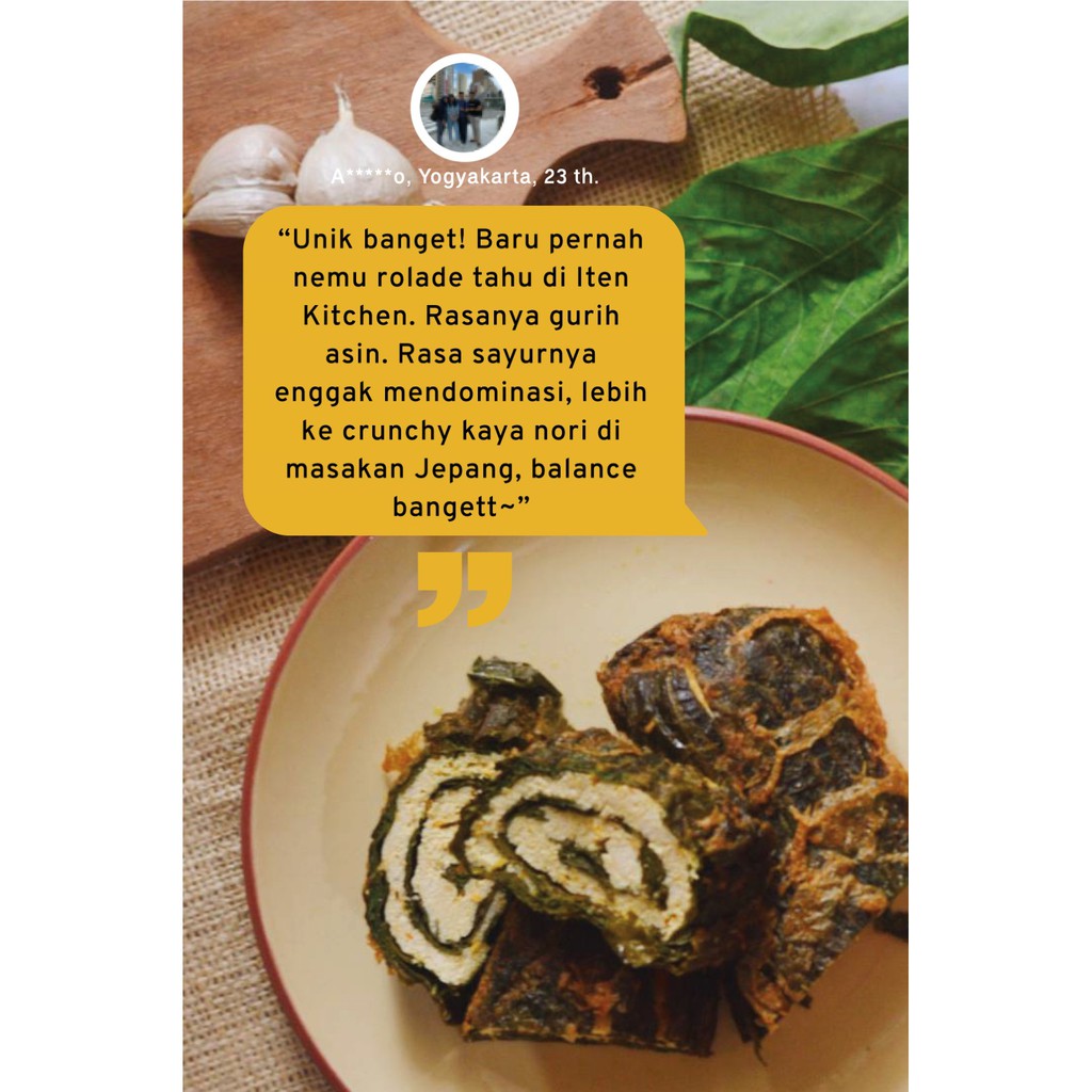 Siapkan 1 bh bawang bombay diiris . Rolade Tahu Siap Saji 3 4 Porsi Makanan Siap Saji Shopee Indonesia