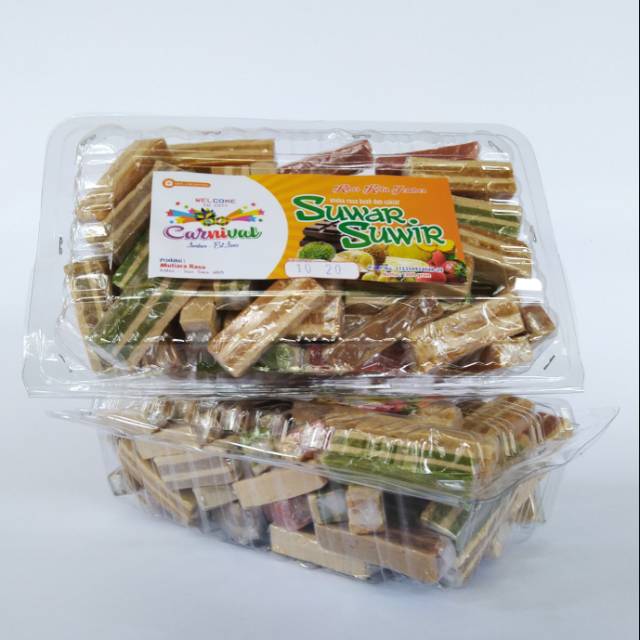 Suwar-suwir Lapis Mika Besar 1 Kg / Oleh-oleh Khas Jember | Shopee Indonesia