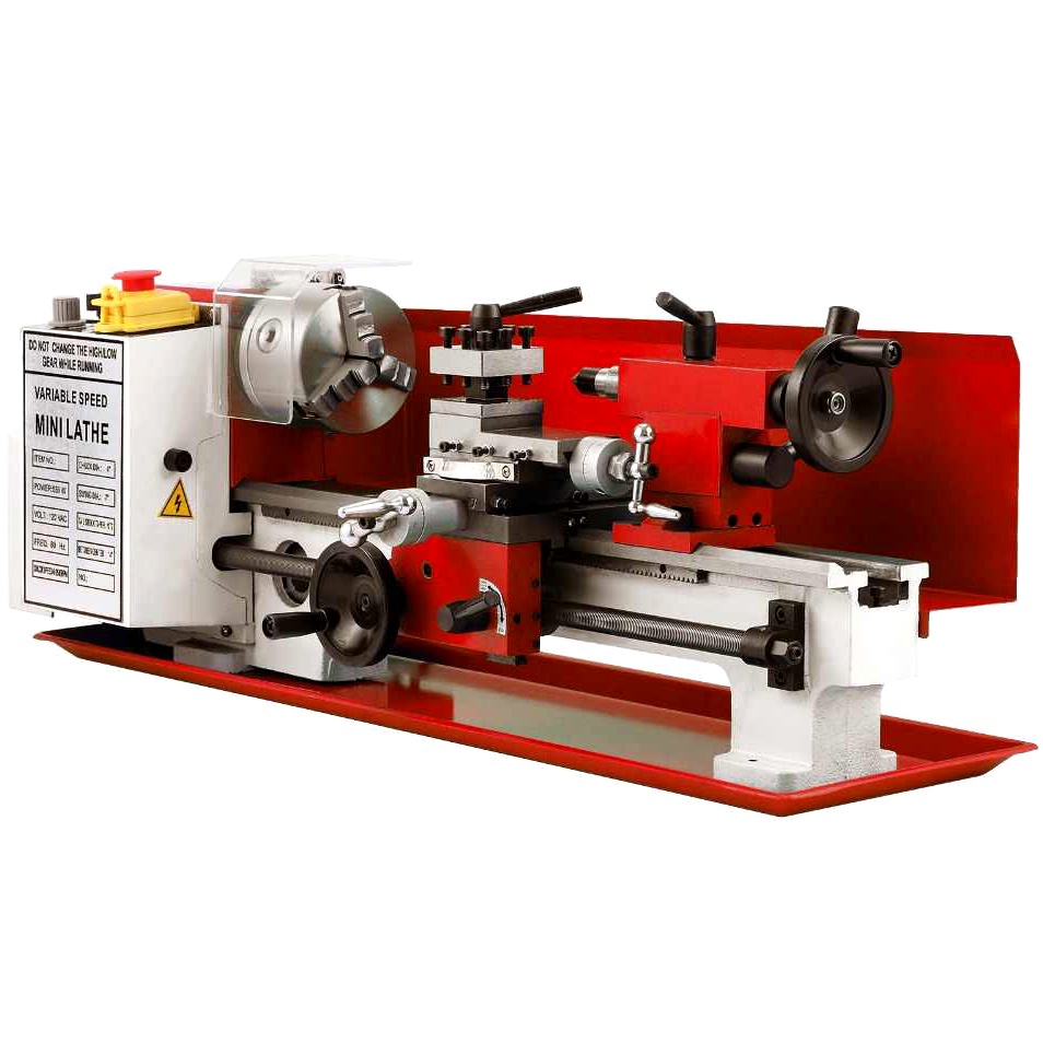 Jual Mesin Bubut Besi Mini Lathe Presisi Akurat 2500RPM 550W CJ0618  Indonesia|Shopee Indonesia