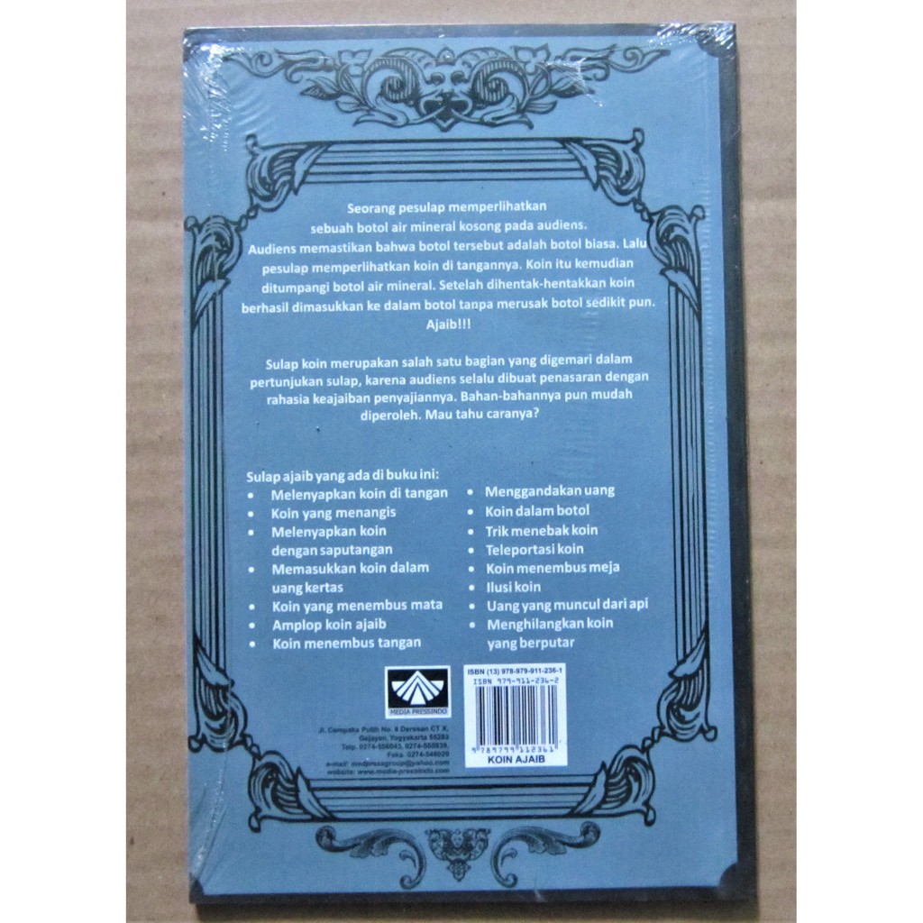 Jual BUKU SULAP : KOIN AJAIB Indonesia|Shopee Indonesia