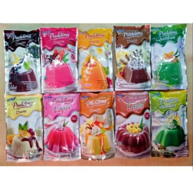 Nutrijel puding - agar agar puding - puding instan | Shopee Indonesia