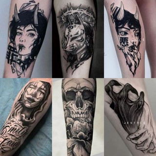 Pembahasan kali ini tentang gambar tato dengan judul 29+ paling top gambar tato simpel di tangan. Cod Tatto Temporary Ukuran Lengan Seri Mx Half Arm Tattoo Sementara Stiker Temporer Terbaru 2021 Shopee Indonesia
