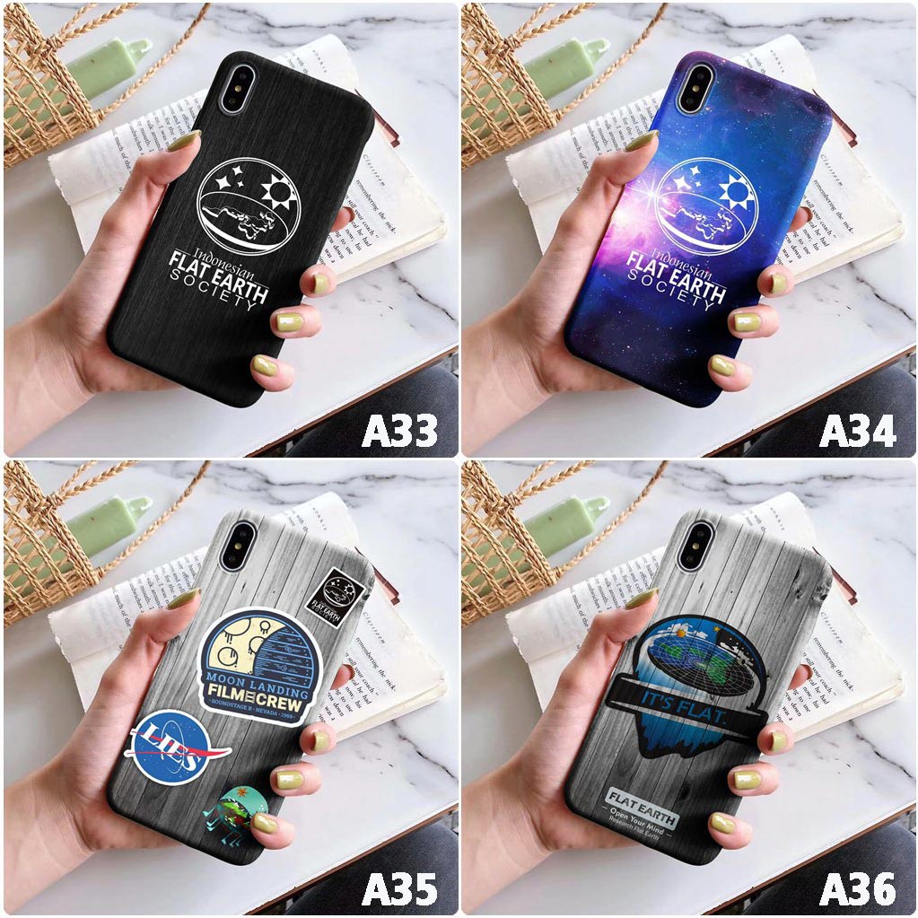 Custom Case HP Handphone Smartphone Iphone Hardcase Softcase Anticrack Tema  Konspirasi Bumi datar P3 | Shopee Indonesia