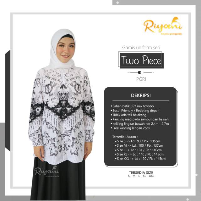 Jual Gamis PGRI seragam pgri guru Indonesia|Shopee Indonesia