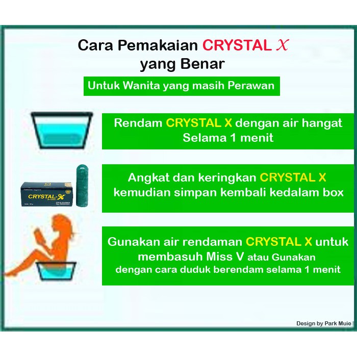 NATURAL CRYSTAL X ORIGINAL | Crystal X Ori | Shopee Indonesia