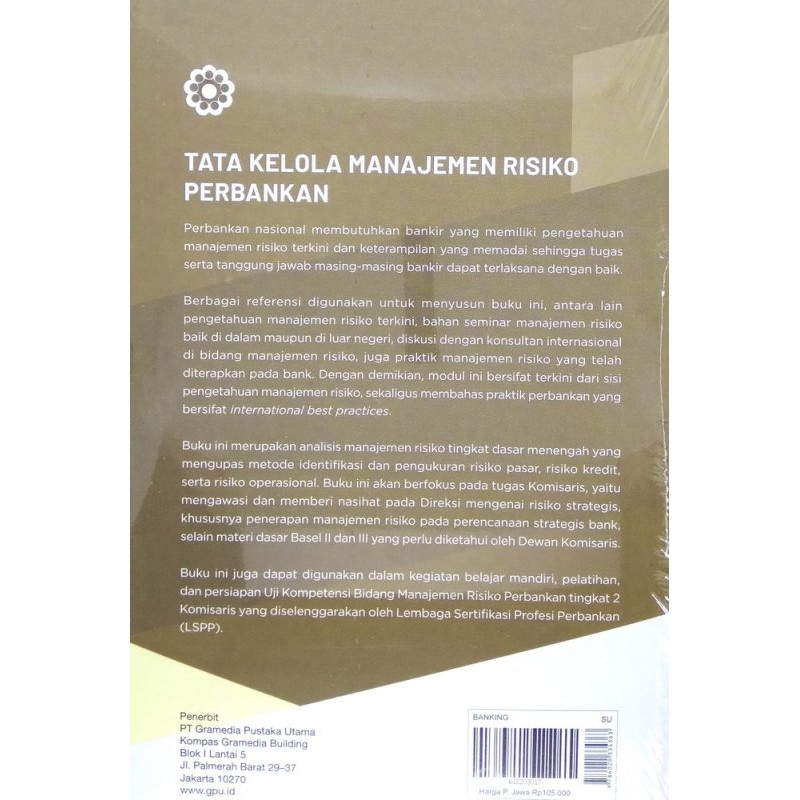 Dual sertifikasi manajemen risiko (sertifikasi hasil uji kompetensi dari bnsp dan sertifikasi gelar profesi dari asosiasi girma). Tata Kelola Manajemen Risiko Perbankan Cover Baru Shopee Indonesia
