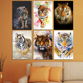 Jual Lukisan Hiasan Dinding Print Gambar Harimau Berkualitas Indonesia|Shopee Indonesia 320_X_320_jpg
