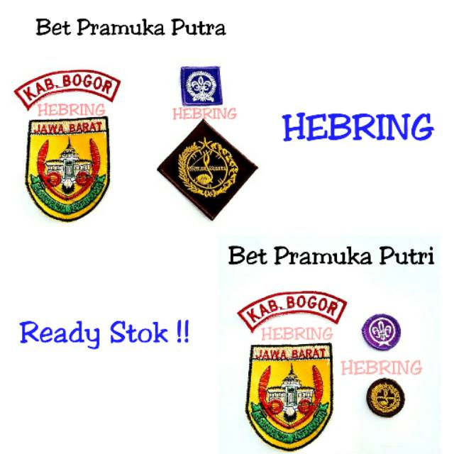 Bet Pramuka/Badge Pramuka/Atribut pramuka | Shopee Indonesia