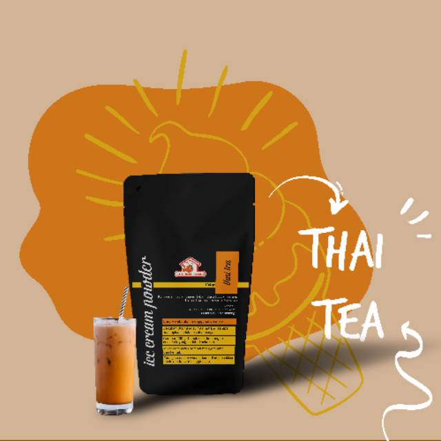 Jual Bubuk Es Krim/ Ice Cream Powder/ Es Krim Instan Rasa Thai Tea 100 g Es  Rumah Semut Bandung Indonesia|Shopee Indonesia