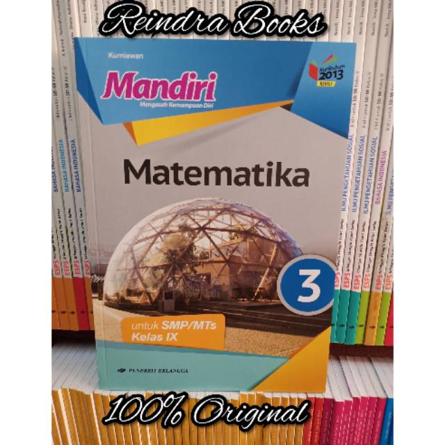 Kunci jawaban lks ipa kelas 9 semester 1 kurikulum 2013 bab 2 pelajaran ipa sendiri sangat penting untuk dipelajari oleh setiap peserta. Jual Mandiri Matematika Smp Kelas 9 K13 Revisi Indonesia Shopee Indonesia