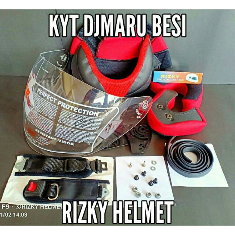 Helm bogo adalah salah satu jenis helm yang populer di indonesia. Busa Helm Kyt Djmaru Kyt Dj Maru Besi Kaca Helm Kyt Dj Maru Tali Helm Baut Nut Lis Karet Shopee Indonesia