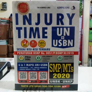 Jangan sampai ketinggalan beli buku best seller kompas ilmu injury time ya! Harga Amplop Soal Ujian Masnurul