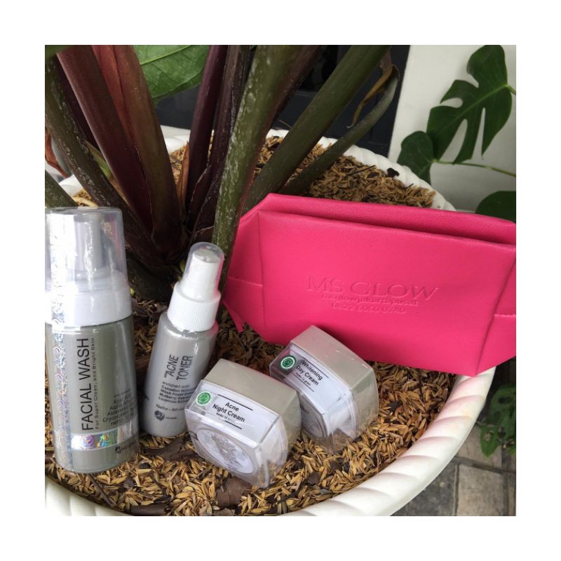 Serta kandungan steamcell apel yang membantu meregenerasi kulit dan mempercepat proses perbaikan kulit. MS Glow Acne Series (PAKET) untuk kulit berjerawat ...