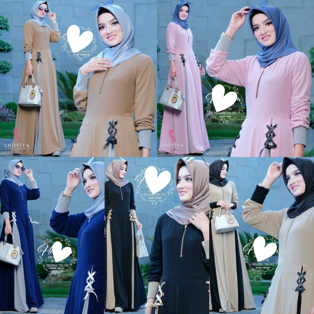 Beli gamis freya warna baby blue kombinasi baby pink terbaru harga murah di shopee. Jual Hanumi Bisa Cod Gamis Dress Baju Kondangan Polos Busui Sleting Depan Tali Pita Samping Depan Warna Kombinasi Polos Warna Hitam Black Maroon Mocca Abu Abu Greay Pink Baby Dusty Dusti