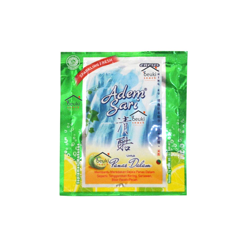 Jual ECERAN Adem Sari Rasa Lemon Minuman Untuk Panas Dalam Sariawan Sakit  Tenggorokan Produk Enesis - 7gr Indonesia|Shopee Indonesia
