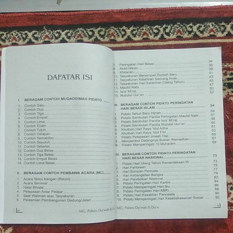 Jual aneka contoh mc pidato Indonesia|Shopee Indonesia