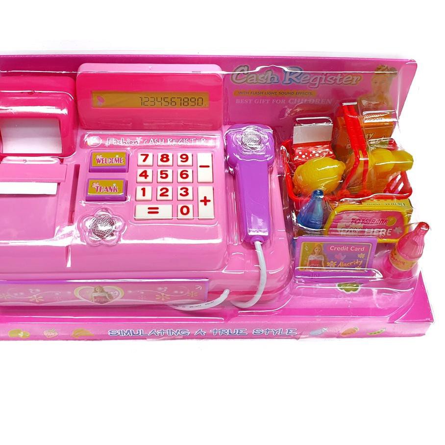 Terbagus' Mainan Kasir Cash Register with Sound and Light No.2338B oi2. |  Shopee Indonesia