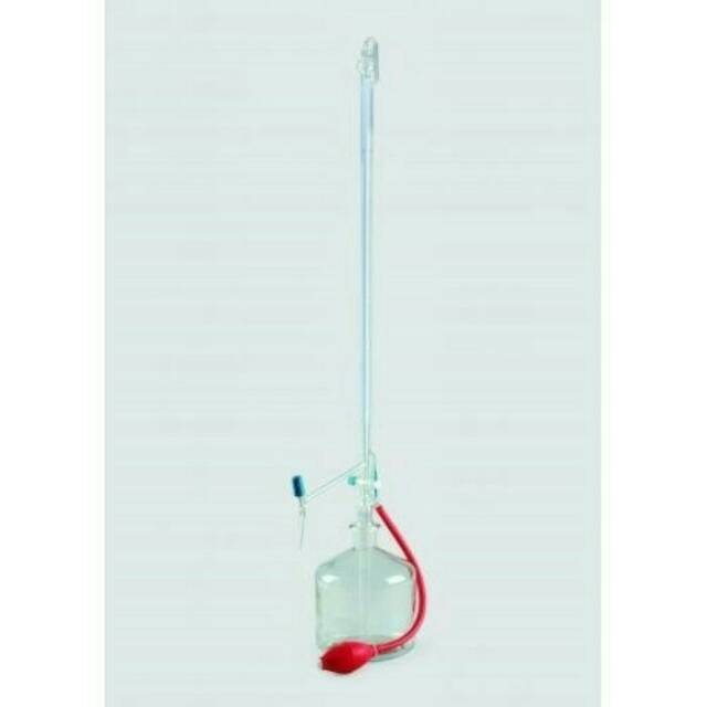 LABORATORIUM =&gt; Paket buret otomatis - automatic buret complete with botol  &amp; bulb 10 ml | Shopee Indonesia