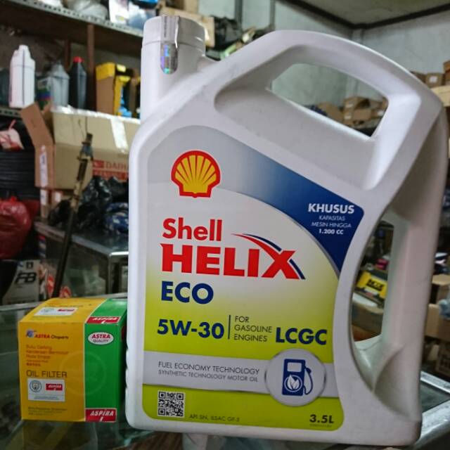 Kisaran biaya ganti oli mobil agya. Paket Ganti Oli Shell Helix Eco 5w 30 Oli Mobil Ayla Agya Calya Sigra Karimun Shopee Indonesia
