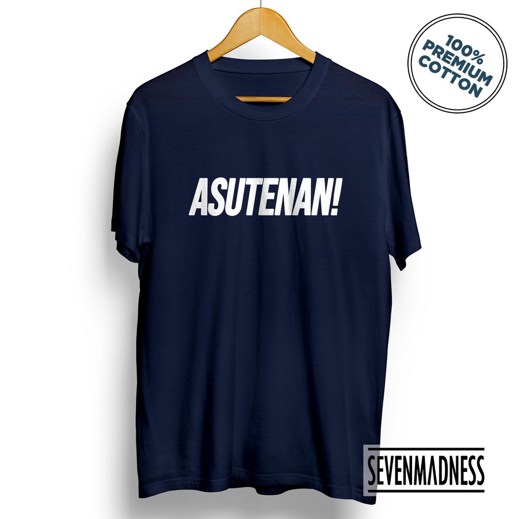 T-SHIRT KAOS ASU TENAN COTTON COMBED 24S | Shopee Indonesia