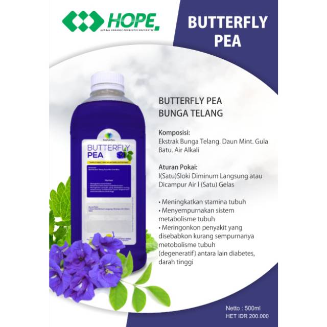 Butterfly Pea (Bunga Talang) | Shopee Indonesia