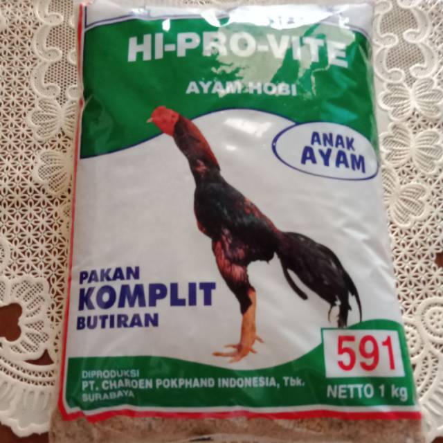 1 kg pakan anak ayam Petarung 591 | Shopee Indonesia