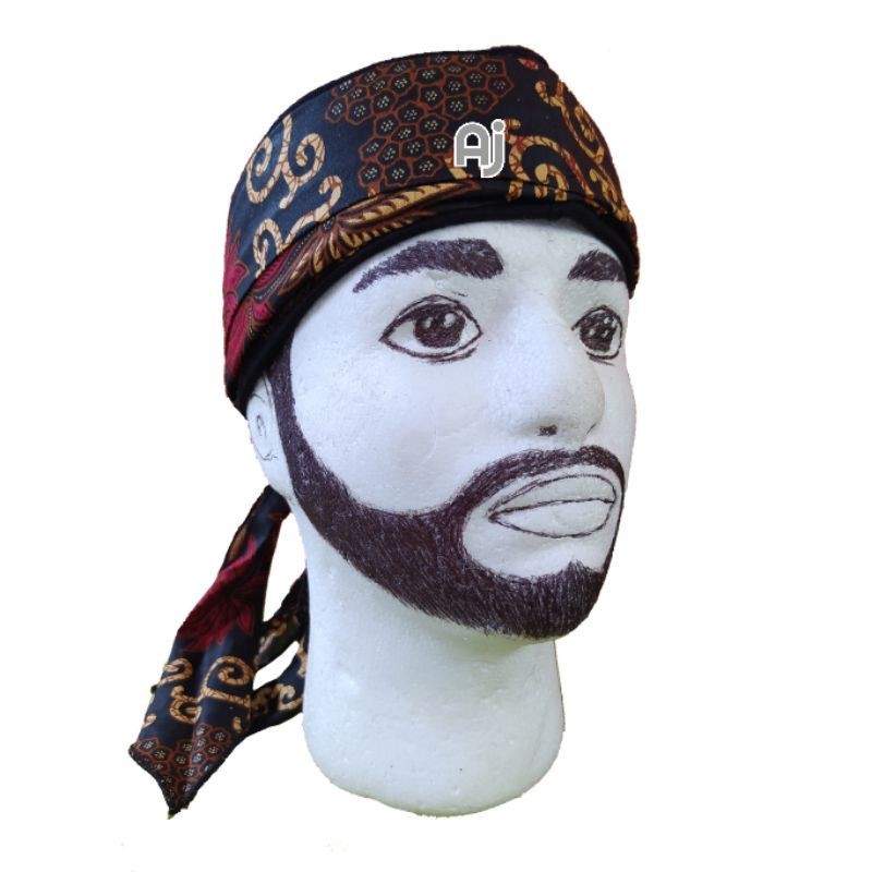 Peci Batik Kupluk Kliwir Blangkon Jawa Jogja Iket Kepala Udeng Sunda Dewasa  Peci Imamah Muslim | Shopee Indonesia