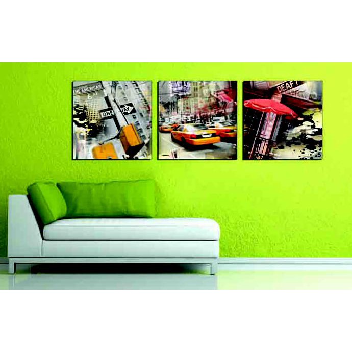 Jual Lukisan Pemandangan Kota Besar -Berkualitas Indonesia|Shopee Indonesia 690_X_690_jpg